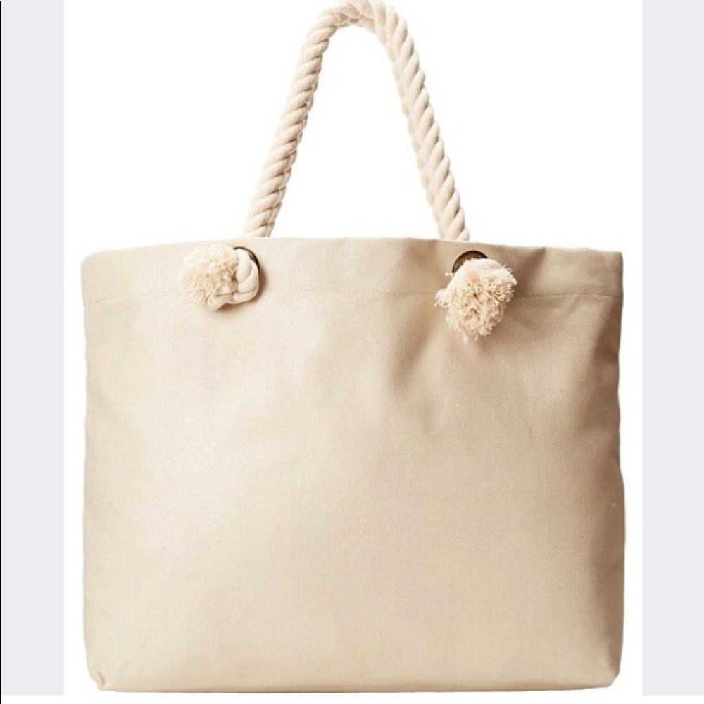 Hat Attack Beach Tote with Rope Handles